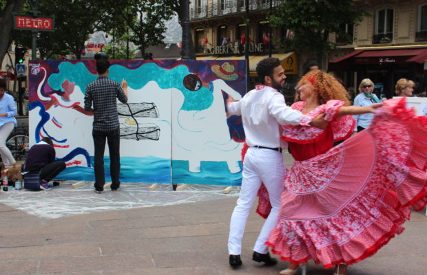 El merengue se pinta en París