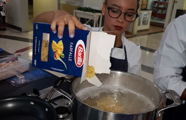 Un show de cocina al estilo de Barilla