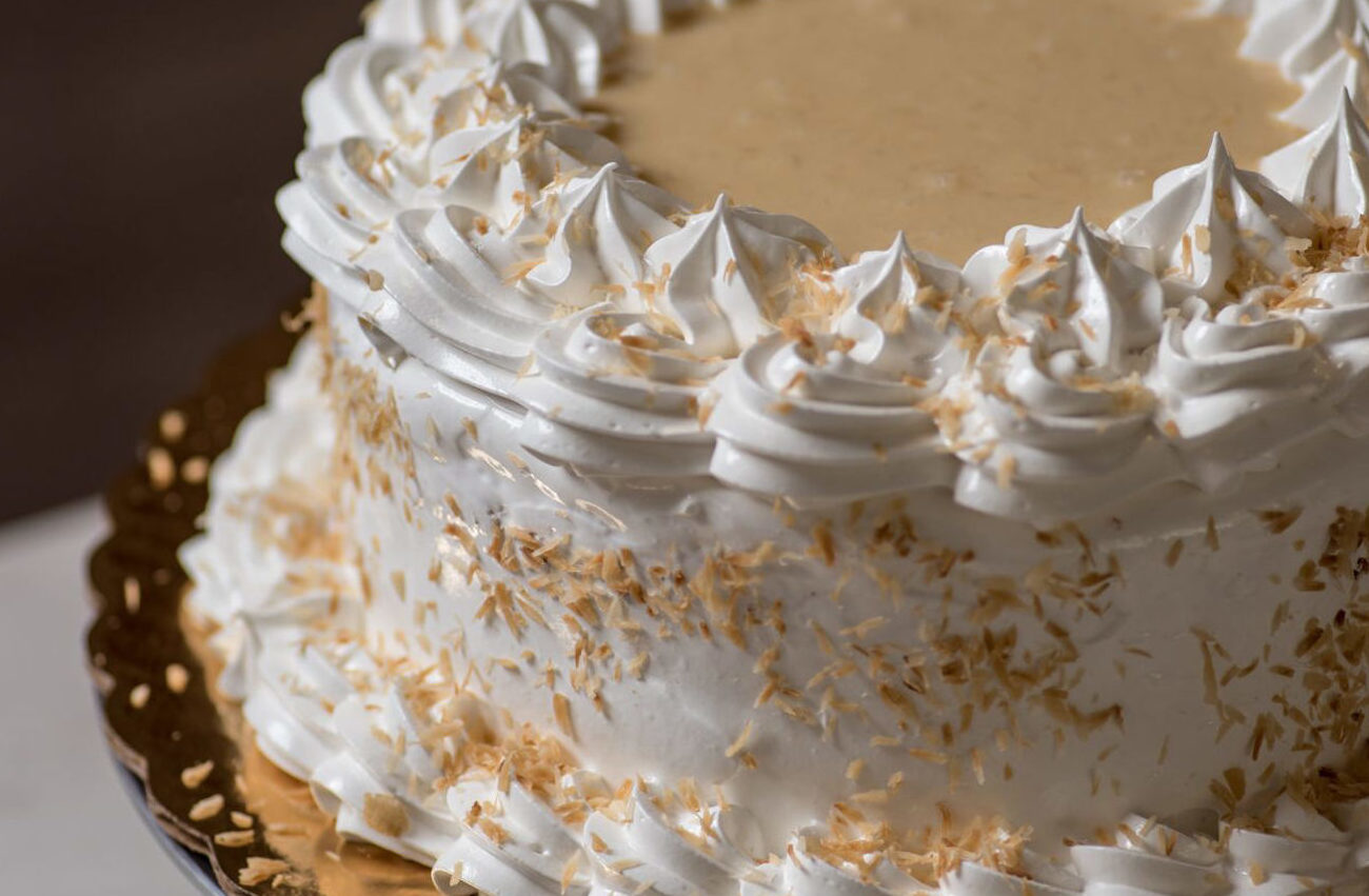 Bizcocho de coco de Caramella