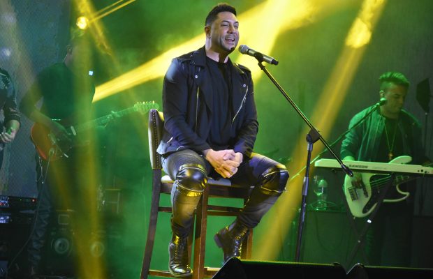 Marcos Yaroide en un concierto que toca corazones