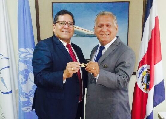 PRESIDENTE TRIPULANTES ACTUALIZA AVANCES AVIACIÓN DURANTE VISITA A COSTA RICA