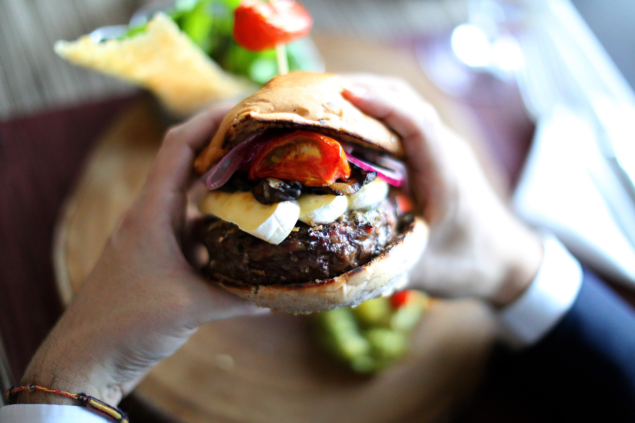 Los comensales pueden seleccionar todos los ingredientes