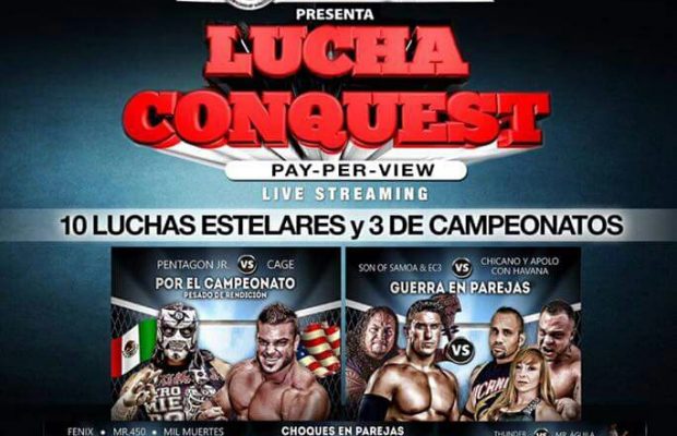 Lucha Conquest disponible a nivel mundial en IPPV