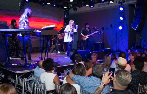 Nathalie Hazim realiza gran espectáculo de lanzamiento