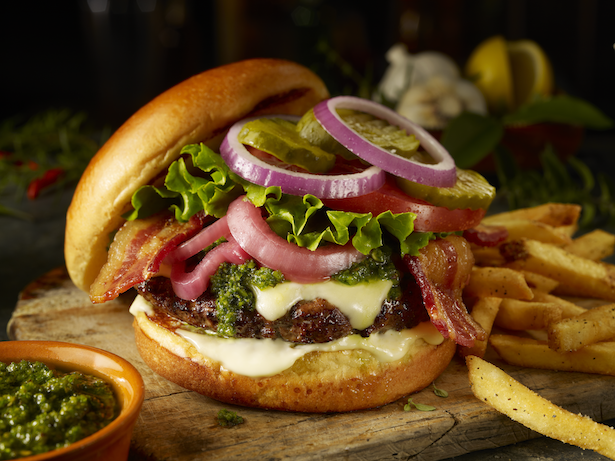 a. Chimichurri Burger