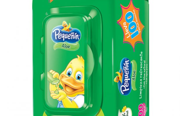 Presentan nuevas toallas húmedas Pequeñín Aloe