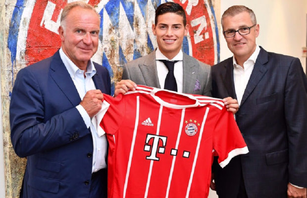 James Rodríguez es cedido al Bayern de Múnich