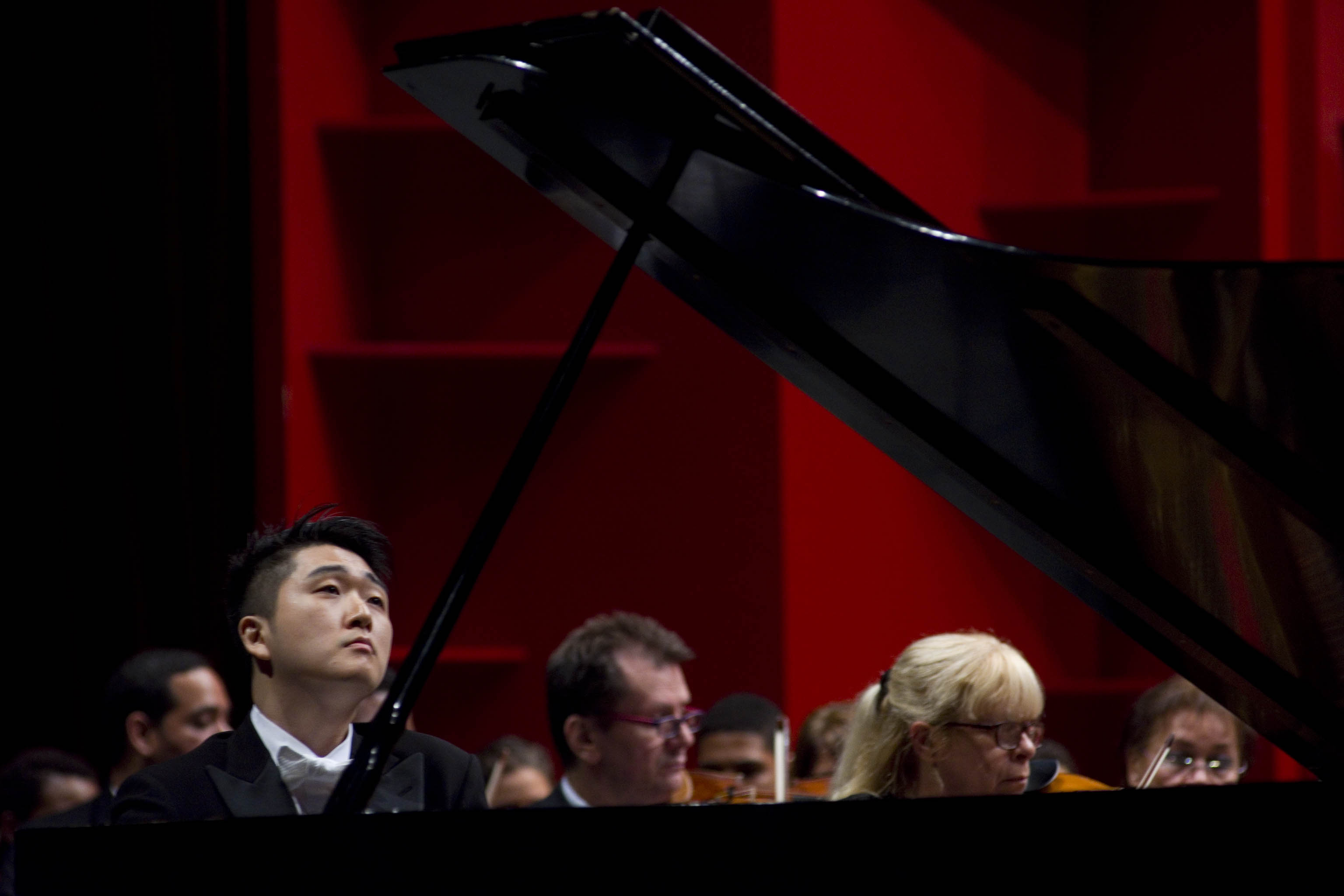 El pianista coreano. FOTO DAVID SOTO