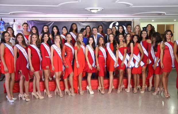 ALCALDE ABEL MARTÍNEZ RECIBE CANDIDATAS AL MISS REPÚBLICA DOMINICANA  UNIVERSO 2017