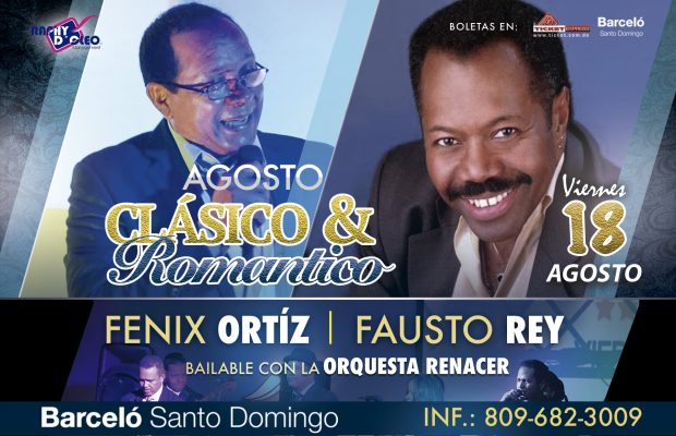 FAUSTO REY, FENIX ORTIZ Y LA ORQUESTA RENACER EN EL HOTEL LINA