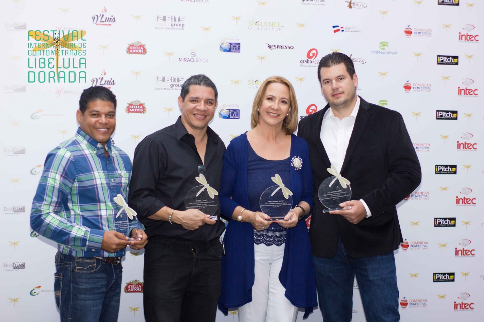 Ganadores primer lugar del III Festival de Cortos LLD