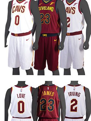Los Cavaliers presentaron sus nuevos uniformes de Nike para la temporada 2017-18
