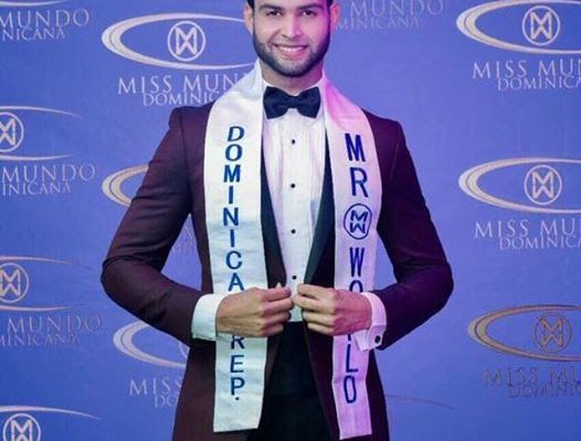 Actor Alejandro Martínez es el Nuevo Míster world Dominican Republic 2017