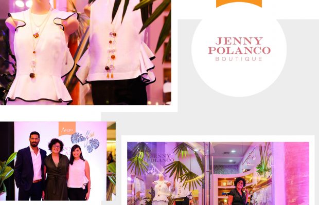 Jenny Polaco apertura ttienda en Ágora Mall