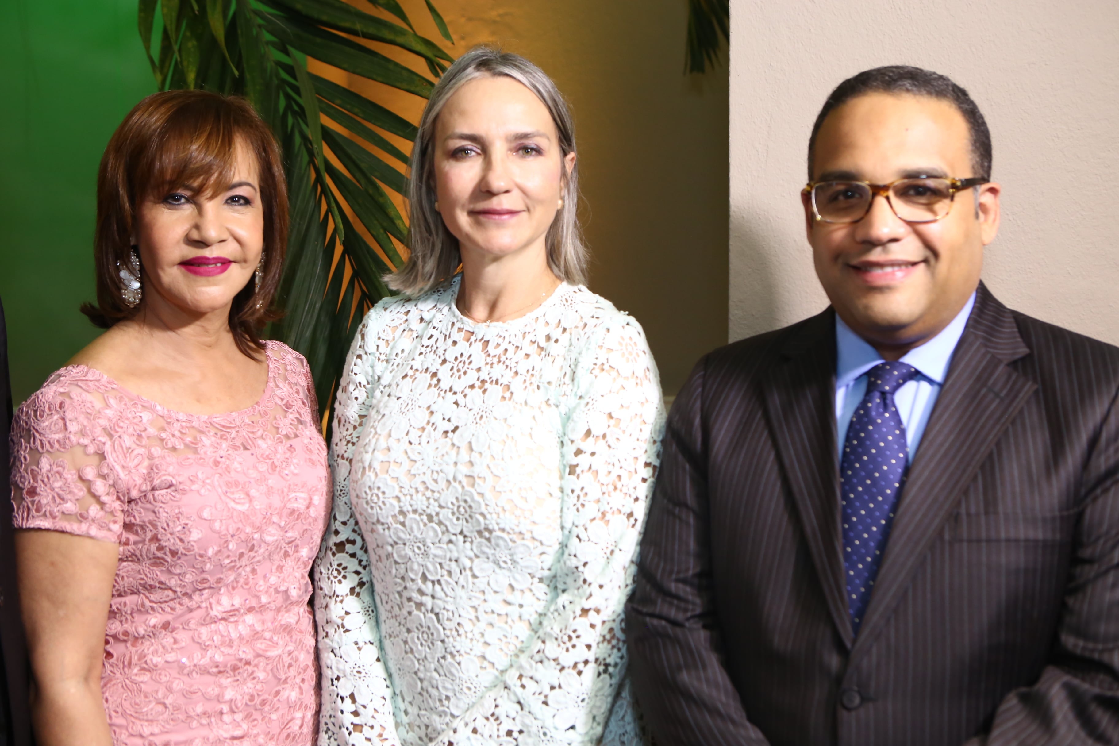 Janet Toribio, Sylvia Batista y Luis Eduardo Suazo.-min