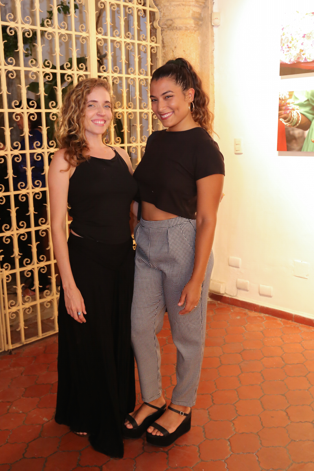 Nicole Santiago y Leticia Pelliccione