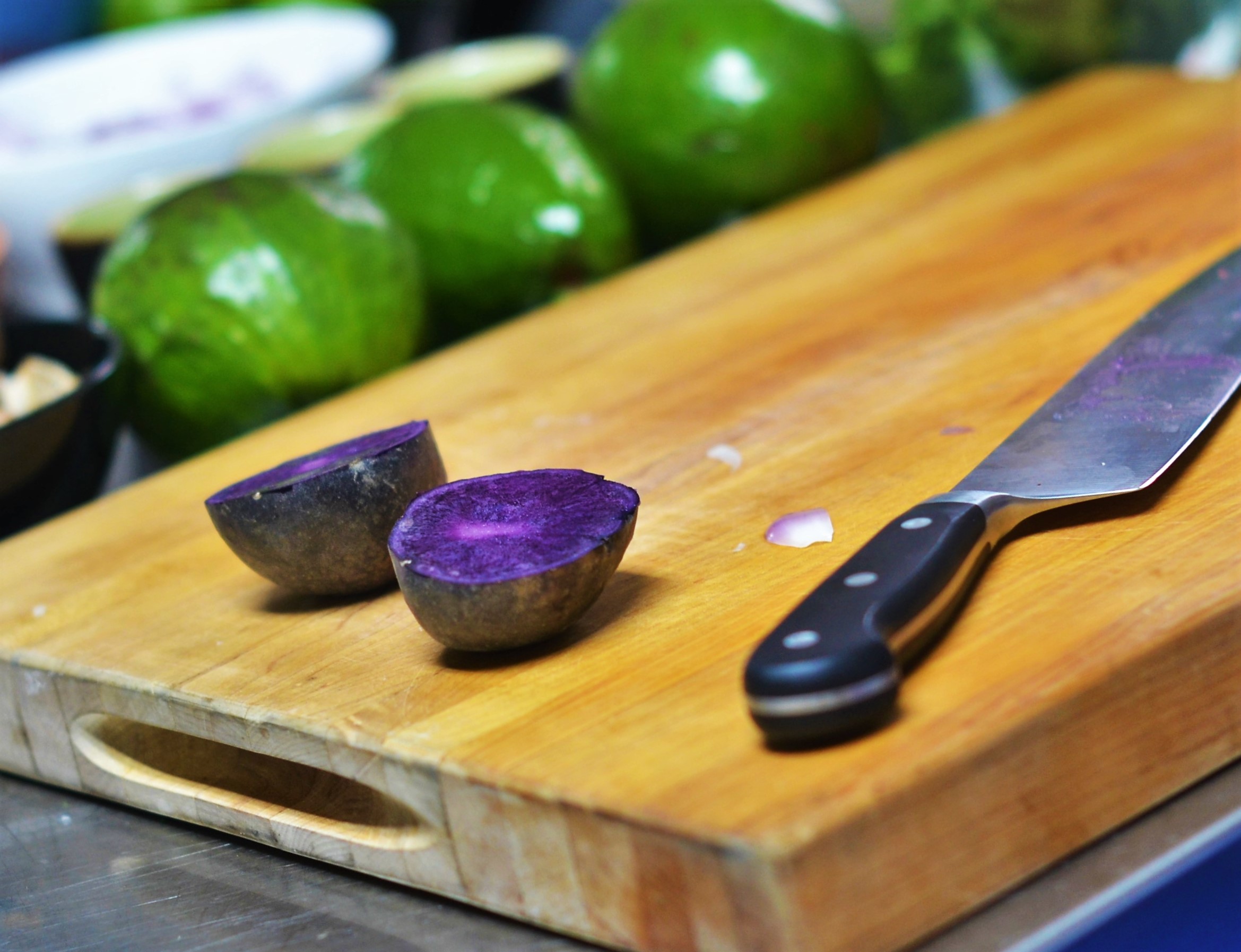 Catherine Lemoine durante el taller