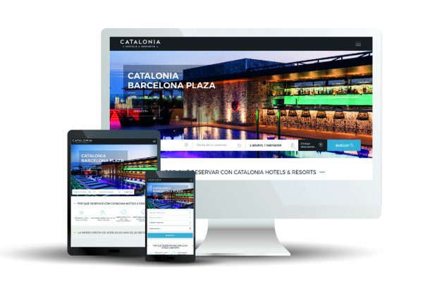 Catalonia Hotels & Resorts renueva su página web