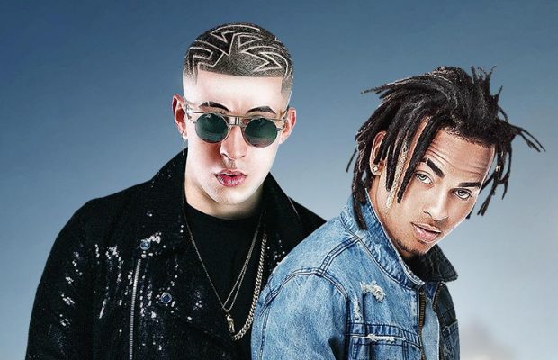 Bad Bunny y Ozuna  en Blue Mall Punta Cana
