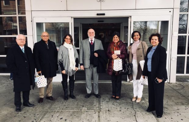 Ministro Pedro Vergés sostiene encuentros con representantes del sector cultural en Nueva York