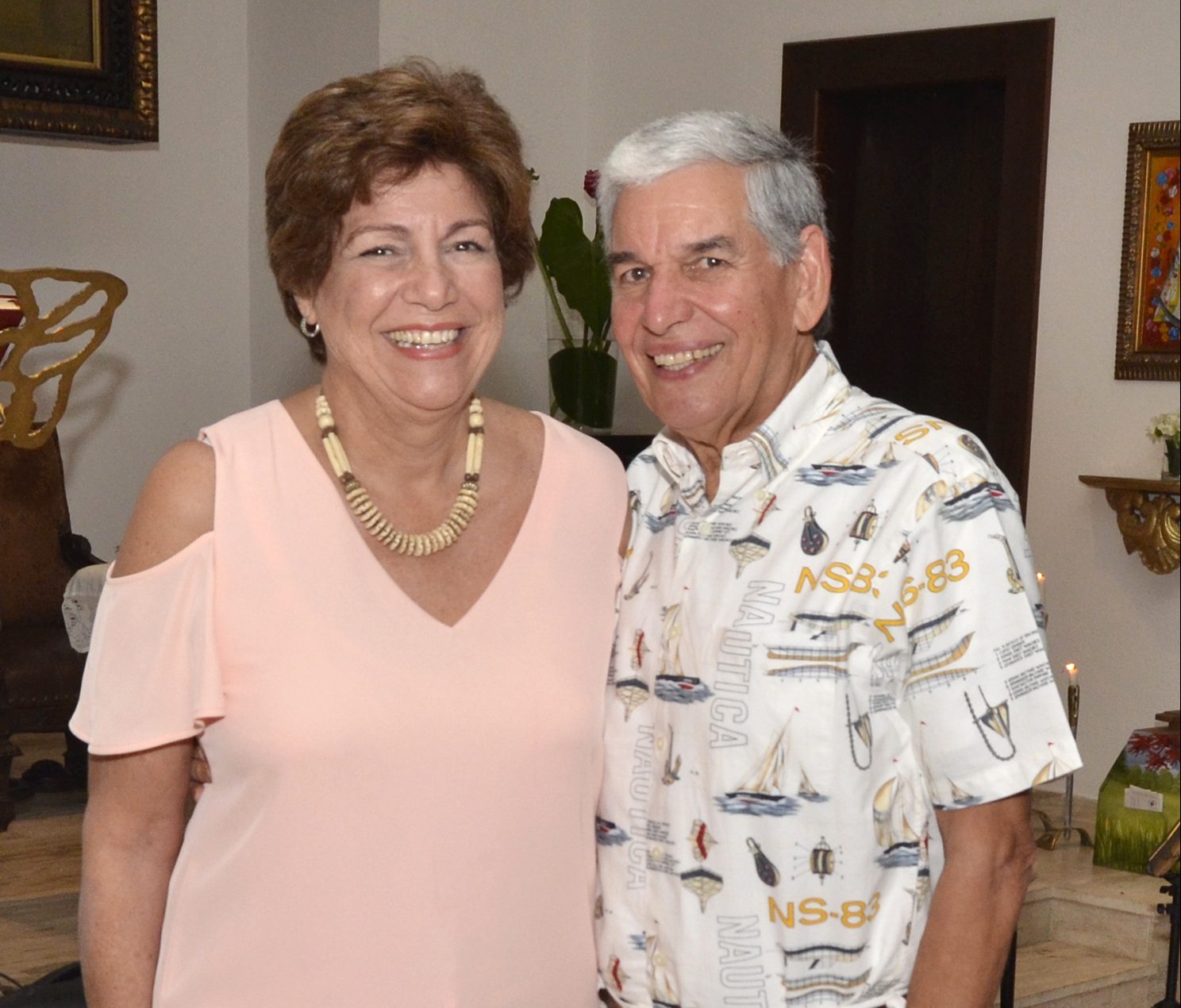Vivian de Aguayo y Alfonso Aguayo