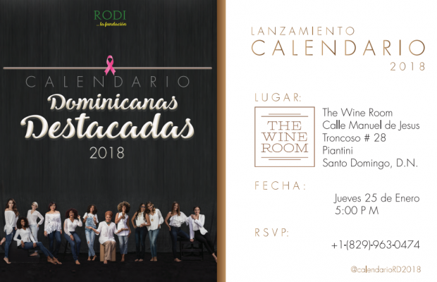 Lanzamiento «Calendario Dominicanas Destacadas 2018»