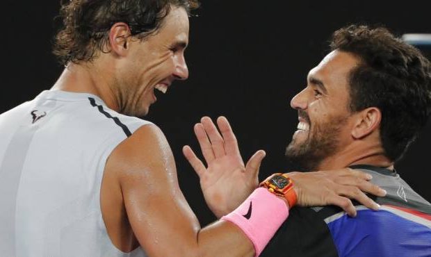 Víctor Estrella cae ante Nadal en el Australia Open