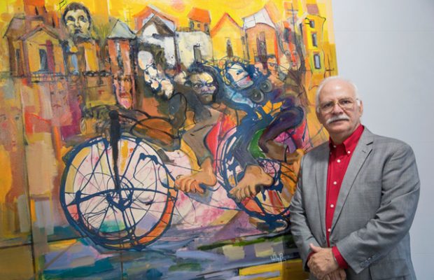 Willy Pérez lleva su arte a Johnson & Wales University, Rhode Island