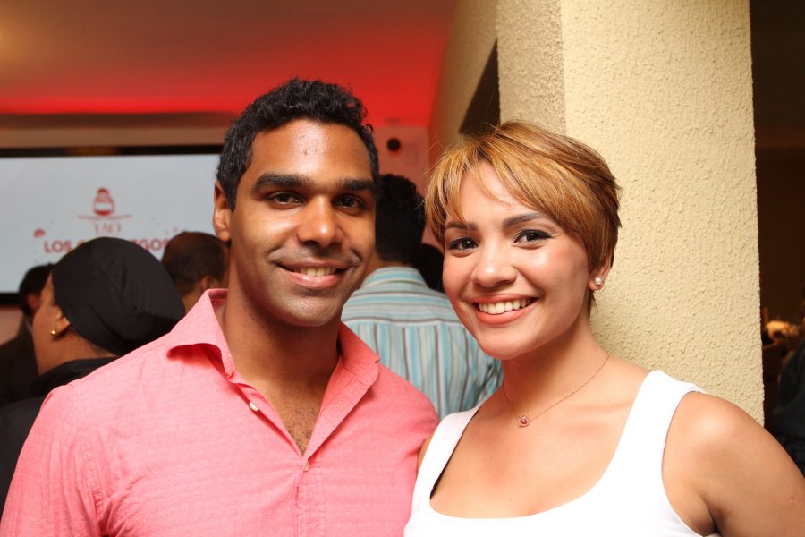 Leonel del Rosario y Pamela Luciano