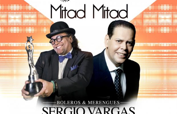 Sergio Vargas y Fernando Villalona en concierto de bolero y merengue