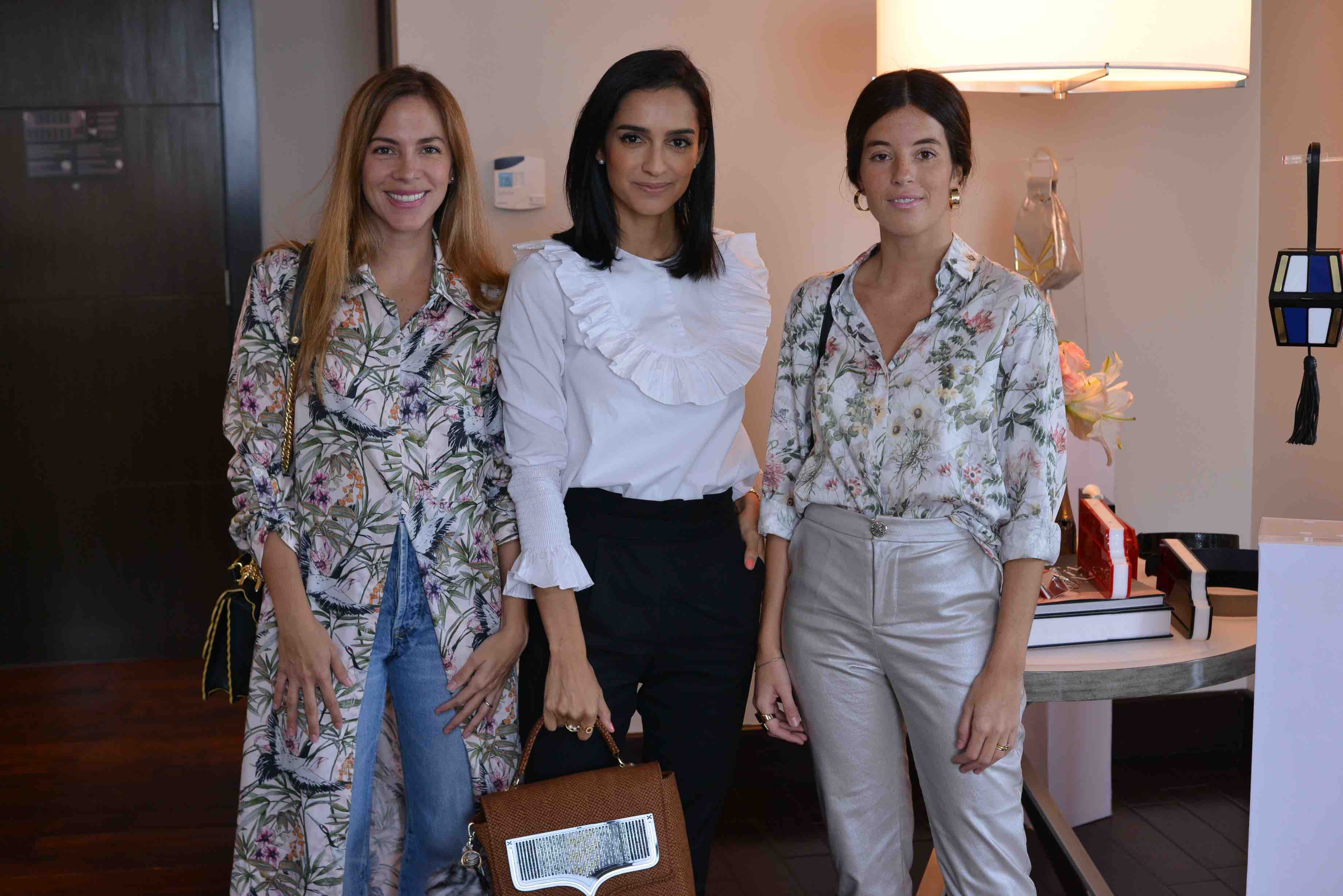 Claudia Gonzalez, Atenas Hernandez y Florencia Bordino