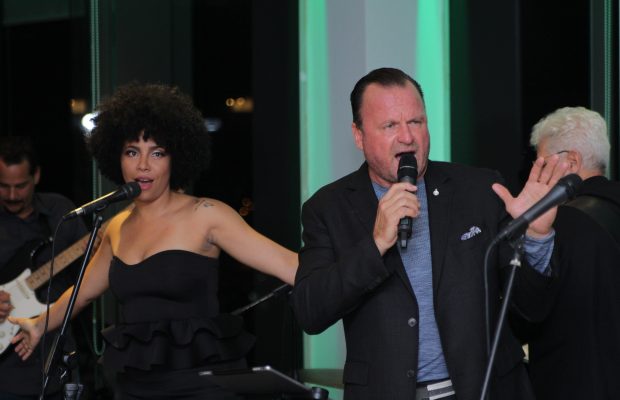 Gustavo de Hostos en el Fiesta Sunset Jazz