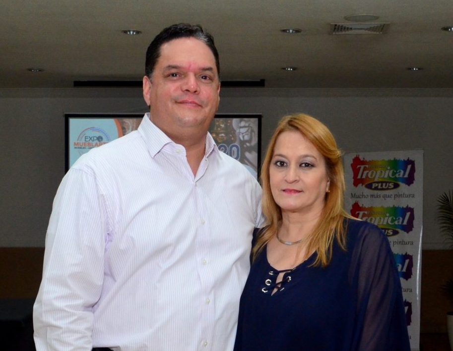 Juan Antonio Prieto, Rosanna Pappaterra de Prieto.