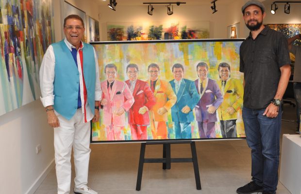 Los colores de Domingo Bautista en una obra de arte