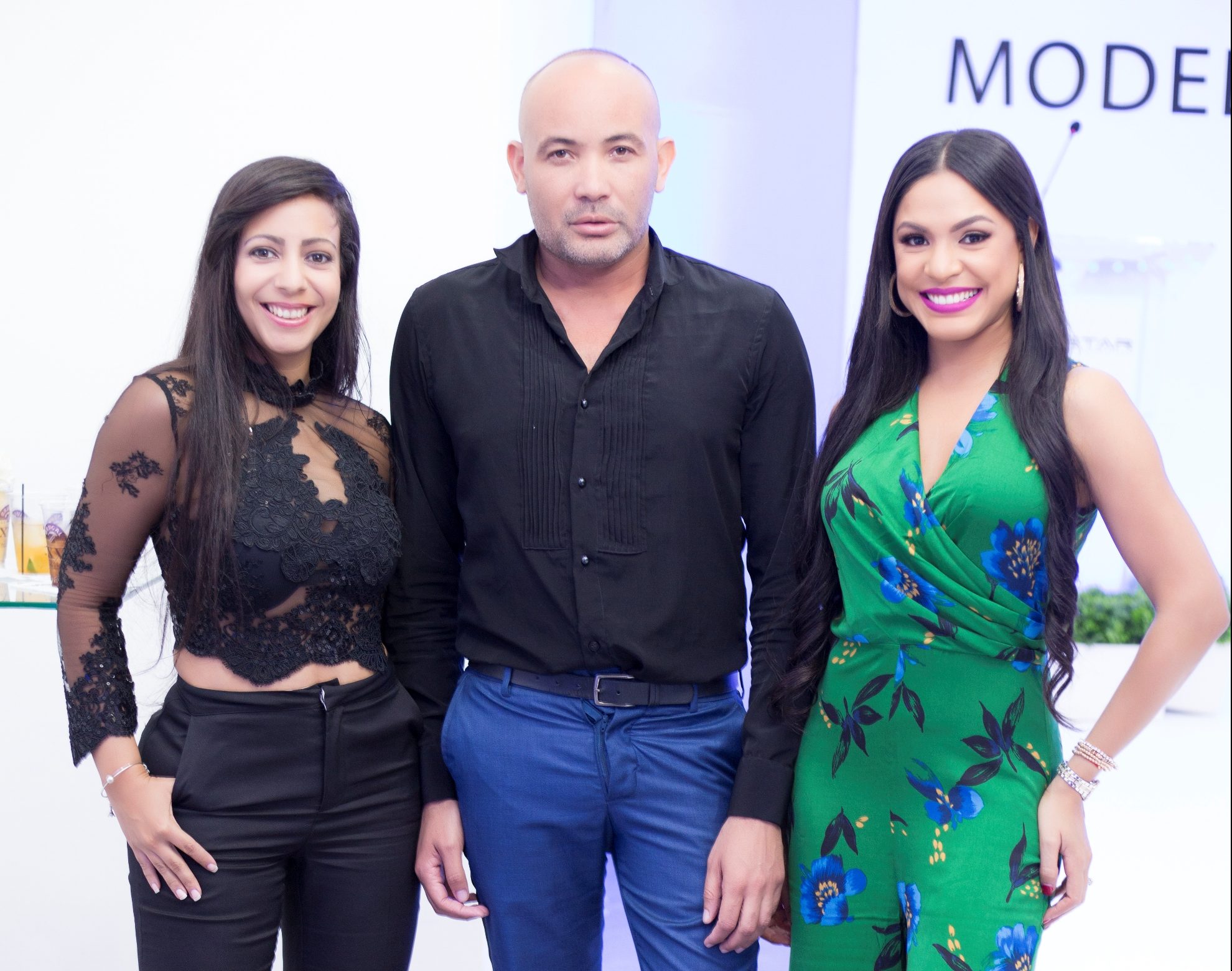 Maria Jimenez, Carlos Martinez y Paloma Almonte