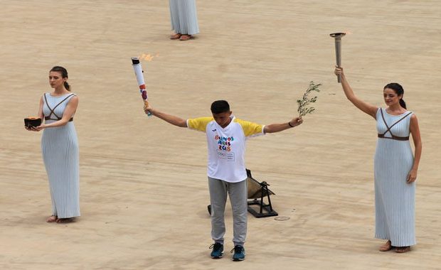 La llama olímpica de los juegos de la juventud 2018 llega Buenos Aires