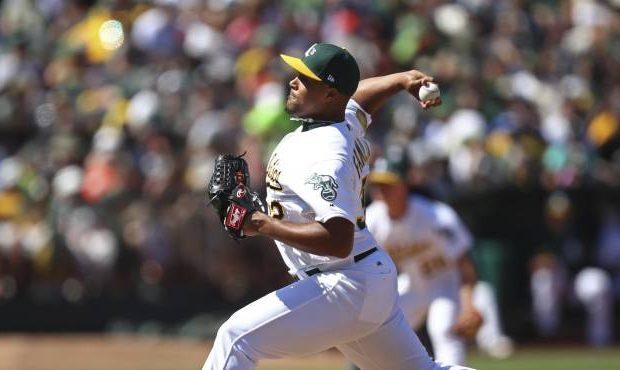 Jeurys Familia logra victoria en debut con los Atléticos de Oakland