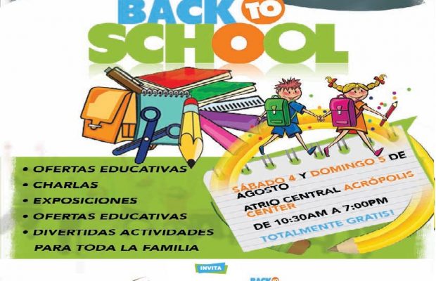 Back To School en Acropolis Center este fin de semana