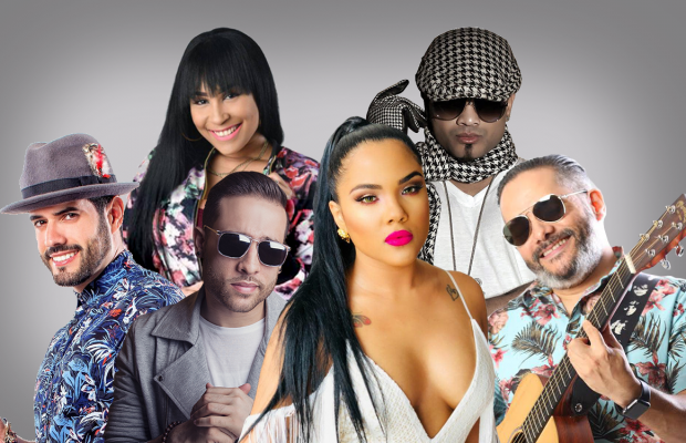 Martha Heredia con invitados en su show del 30 de agosto