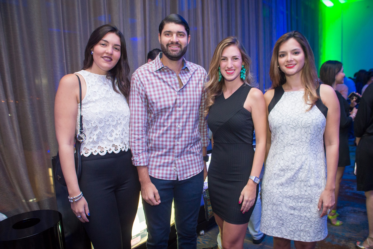 Claudia Subero, Miguel Subero, Mariana Alter e Ivette Aza