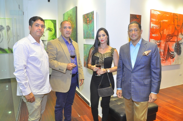 David Rojas, Carlos Padron, Yolimar Garcia y Mayobanex Garcia.