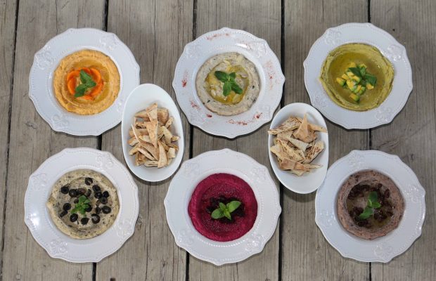 Innovadoras opciones de hummus