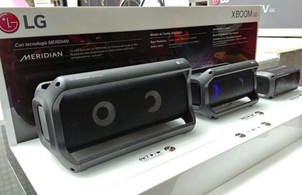 LG presentó  su moderna y renovada línea de audio X-BOOM