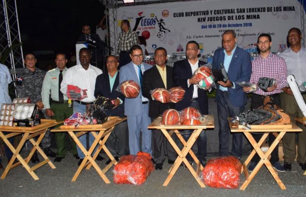 Arrancan los  Juegos de  Los Mina 2018