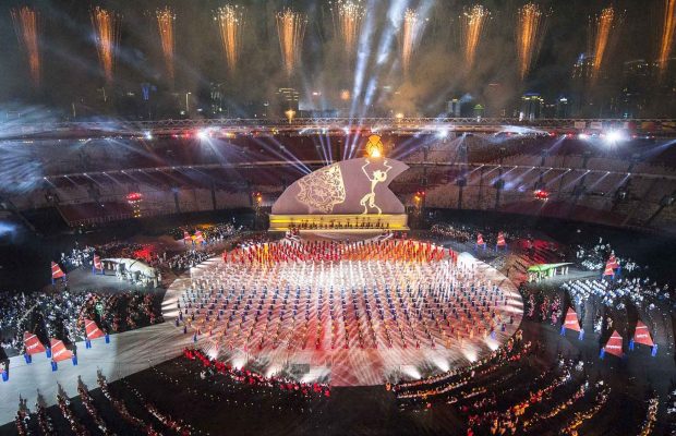 Majestuosa ceremonia clausura la 3ª edición de los Juegos Paralímpicos de Asia