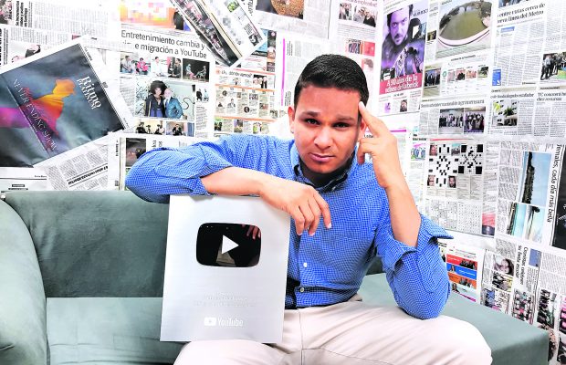 Enrique Medina primer periodista de RD en ser reconocido por YouTube