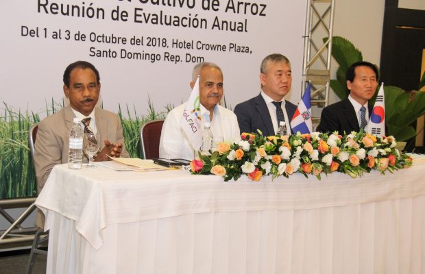 RD: sede de la Reunión de Evaluación Anual del Proyecto del Cultivo de Arroz