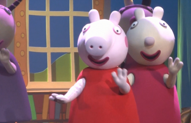 !Peppa Pig Jugando a lo Grande!