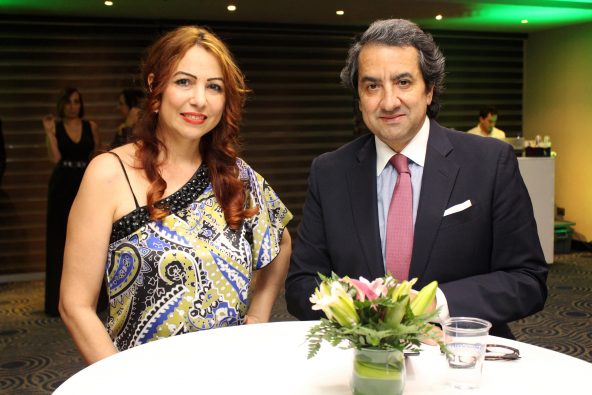 Amry Bencosme y Jaime Caycedo