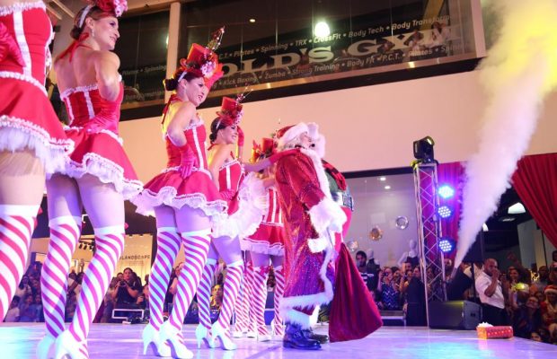 El espíritu de la navidad desciende en Galería 360